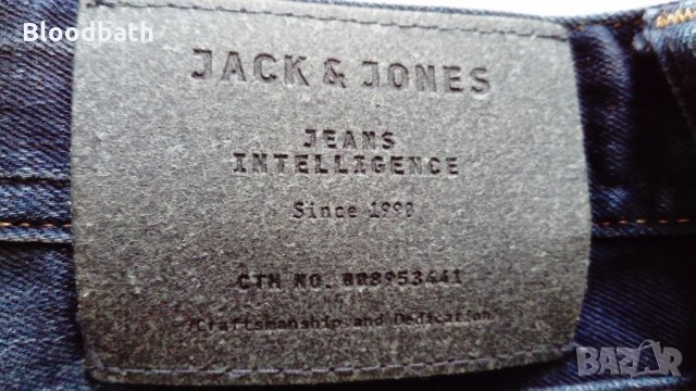 jack & jones оригинал размер 32 мъжки дънки intelligence слим вталени, снимка 5 - Дънки - 22313928