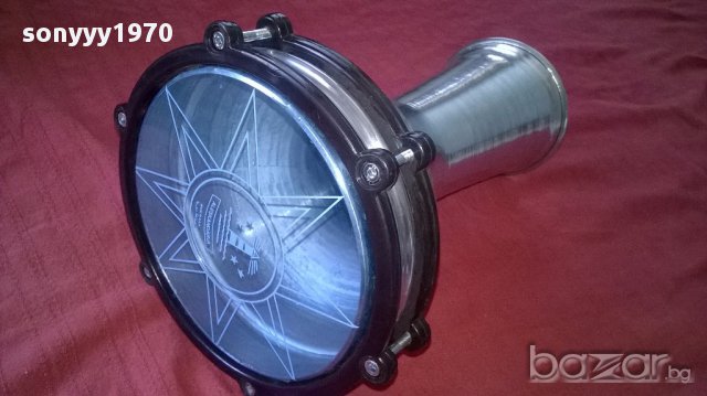 Тарамбука-нова метална/инокс-30х20см, снимка 12 - Ударни инструменти - 15632840