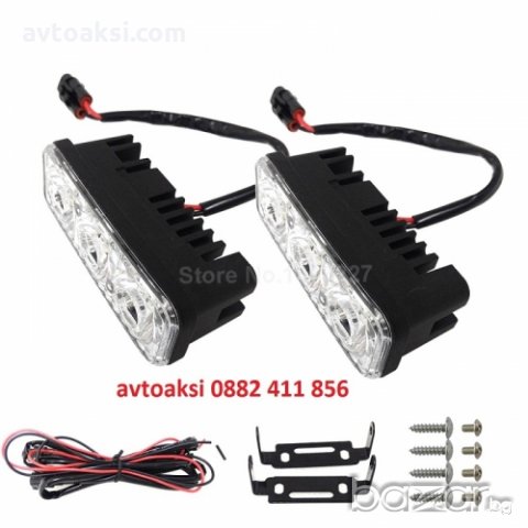 DRL светлини с лупи метален корпус 6000к М P1328, снимка 3 - Аксесоари и консумативи - 19422705