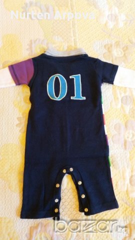 Гащеризон на Джордж 3-6м, снимка 2 - Бебешки гащеризони - 19589001