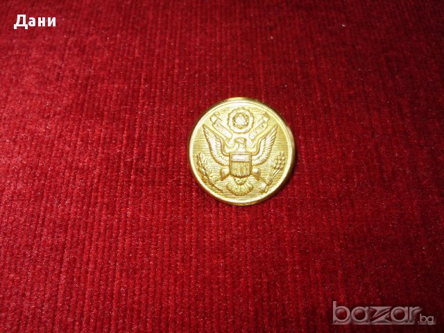 Метални копчета от военен шинел Rex Products Corp. New Rochelle NY, снимка 2 - Антикварни и старинни предмети - 14245213