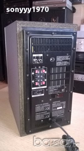 Sony sa-wms325-active subwoofer-made in japan-40/40/22см-внос швеицари, снимка 8 - Тонколони - 13862225