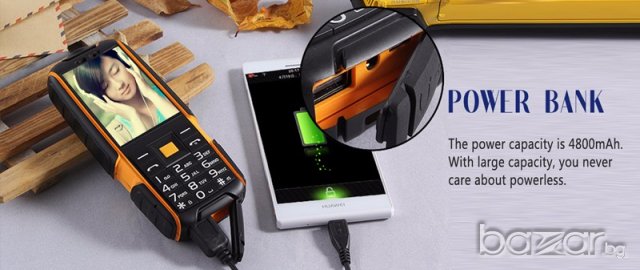 Ударо, Водо и Прахоустойчив Мускулест Паур банк телефон - SUPPU X6000 , снимка 14 - Други - 18405243