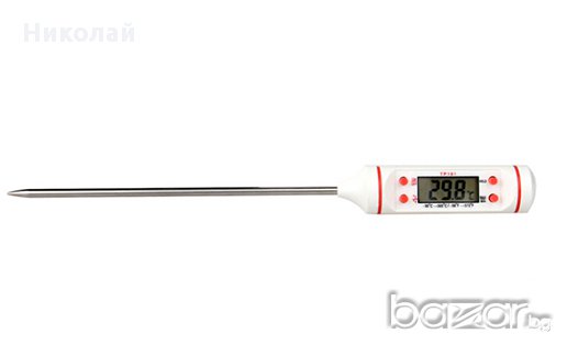 Електронен термометър за храни напитки течности готвене барбекю , снимка 5 - Други - 16569274