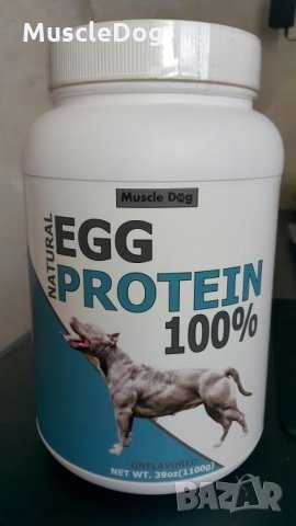 Muscle Dog 100% кучешки телешки протеин,1100гр протеин за кучета (-35%) Намаление, снимка 4 - Питбул - 24372523