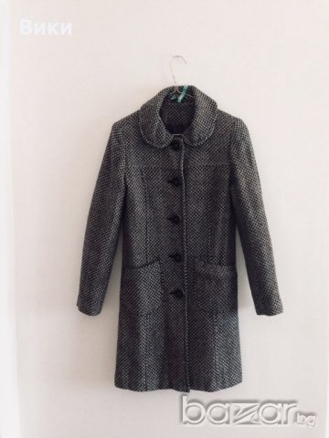 new look палто в черно и бяло, снимка 13 - Палта, манта - 20895102