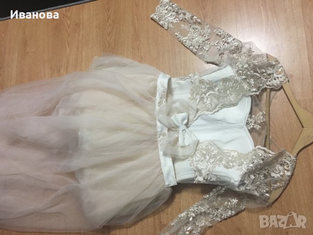 Промоция! 2 бр рокли - Бална рокля + чанта и обувки + рокля за изпращане, снимка 5 - Рокли - 25475120