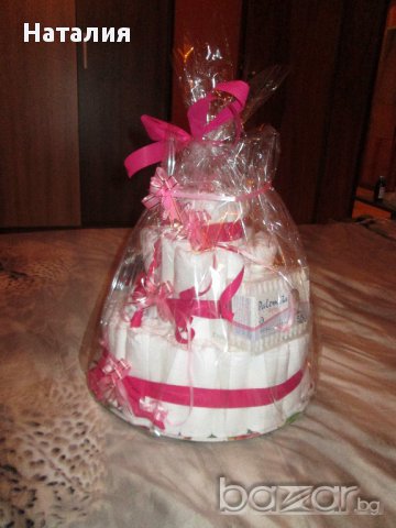 Торта от памперси, снимка 6 - Други - 15701860