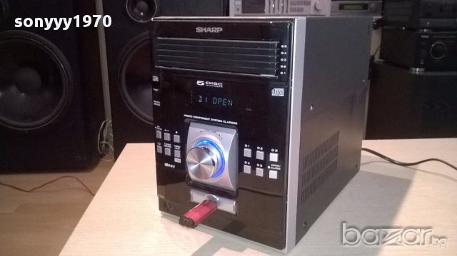 Sharp xl-ur250h usb/cd mp3/tuner rds/ampli aux-внос швеицария, снимка 4 - Ресийвъри, усилватели, смесителни пултове - 15251529