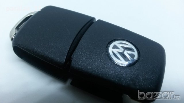 Кутия за дистанционно на VW Golf MK4 без нож (перо)   с 2 бутона, снимка 2 - Части - 20302021