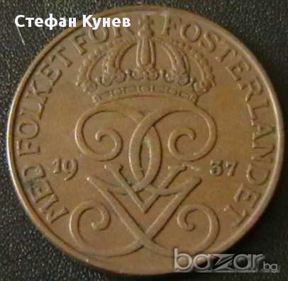 5 йоре 1937, Швеция, снимка 2 - Нумизматика и бонистика - 8321343
