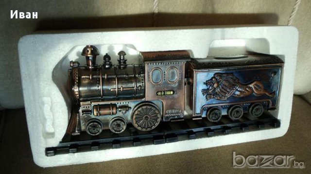Влакче Old train с газова запалка, снимка 9 - Антикварни и старинни предмети - 17420327
