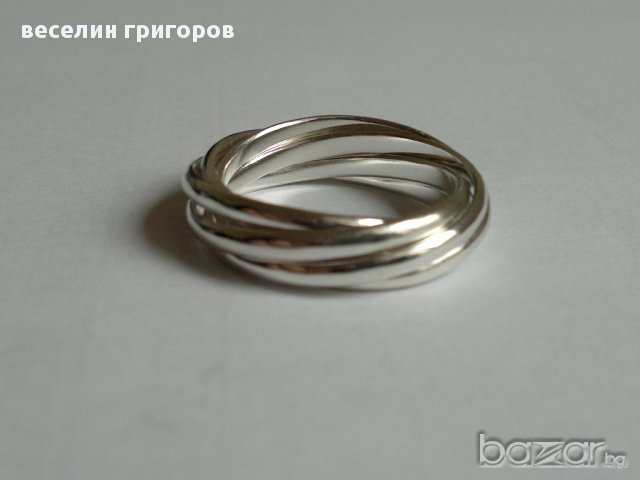 сребърен пръстен, снимка 1 - Пръстени - 10953537