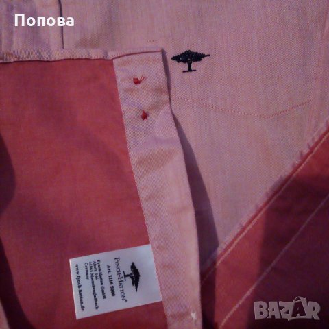 ' Funch Hatton' оригинална елегантна мъжка риза, снимка 5 - Ризи - 25307635