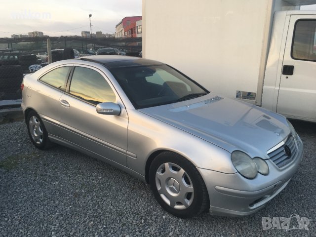 Mercedes C Coupe ЧАСТИ 2002г. Автомат мотор 611 143кс, снимка 1 - Автомобили и джипове - 23236042