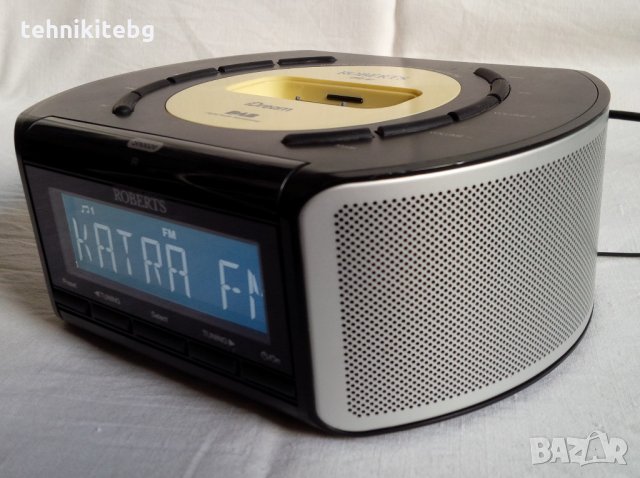 ⭐⭐⭐ █▬█ █ ▀█▀ ⭐⭐⭐ ​ROBERTS CRD-42 iDream - страхотно DAB/FM/RDS радио с iPod/iPhone докинг, часовник, снимка 6 - Радиокасетофони, транзистори - 25027729