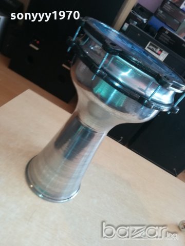 BIGG BASS-NEW FACE-НОВА тарамбука от сирия-голяма и алуминиева, снимка 2 - Ударни инструменти - 21222691