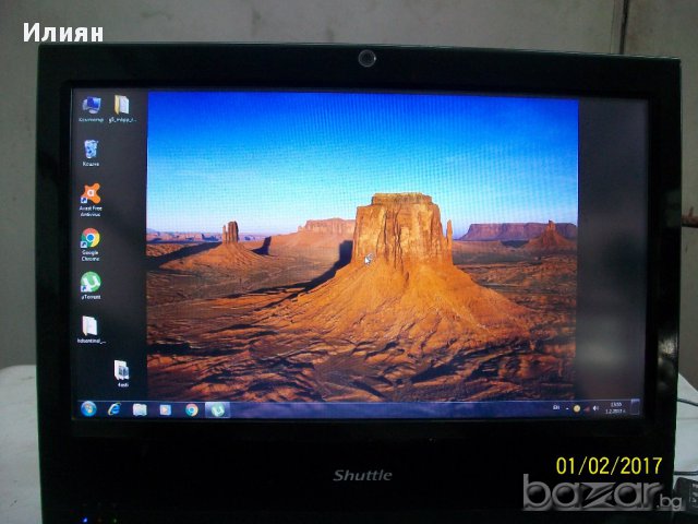 Shuttle X50V2 Plus D525 Intel NM10 All-in-One Черен, снимка 7 - За дома - 17262337