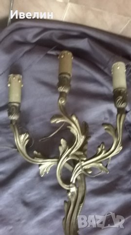 аплик за стена рококо, снимка 2 - Лампи за стена - 25567209