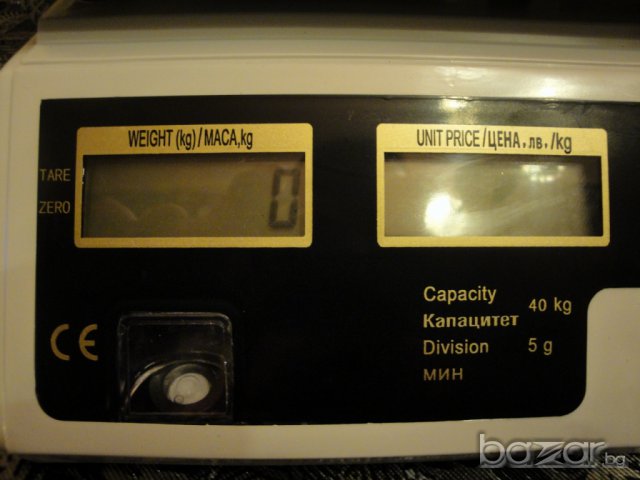 НОВ NEW  Платформенa Електроннa везна кантар Кантарекс до 40кг, снимка 3 - Везни - 6469463