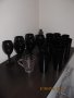 Черни стъклени чаши -всякакви модели, снимка 7