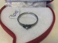Сребърен пръстен-1,35гр/925, снимка 4