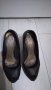 Черни отворени обувки от естествена кожа, снимка 1 - Дамски ежедневни обувки - 19502227