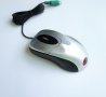 Голяма оптична мишка сива PS/2 DPI=800 1,7m, снимка 1 - Клавиатури и мишки - 17441147