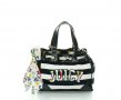 ПРОМО 🍊 JUICY COUTURE 🍊 Дамска чанта в черно и бяло BLACK & WHITE 21x28x14 см нова с етикети, снимка 2