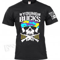 Тениска YOUNG BUCKS-NJPW WWE New JAPAN PRO WRESTLING BULLET CLUB мъжки и детски, снимка 1 - Тениски - 24137516