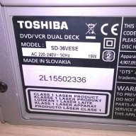 Toshiba sd-36vese-dvd/video hifi recorder+remote-внос швеицария, снимка 13 - Плейъри, домашно кино, прожектори - 18142800