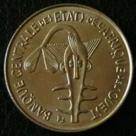 100 франка 1975, Западно Африкански Щати, снимка 2 - Художествена литература - 14580263