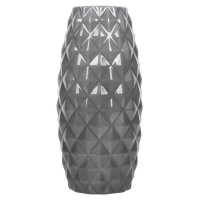 Керамична ваза-8х20 см., снимка 1 - Декорация за дома - 24875207
