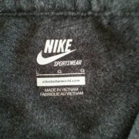 nike  - страхотно дамско памучно  горнище, снимка 8 - Спортни екипи - 20645041