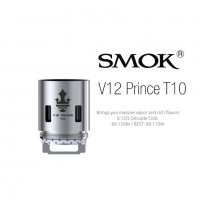 Smok TFV12 Prince coil - Q4, X6, T10, RBA, glass tube , снимка 2 - Вейп без пълнители - 20340422