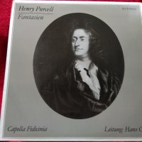  Henry Purcell, Capella Fidicinia, Hans Grüß ‎– Fünfzehn Fantasien, снимка 1 - Грамофонни плочи - 22498158