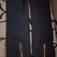 Черни дънки, размер 27, снимка 1 - Детски панталони и дънки - 25954900