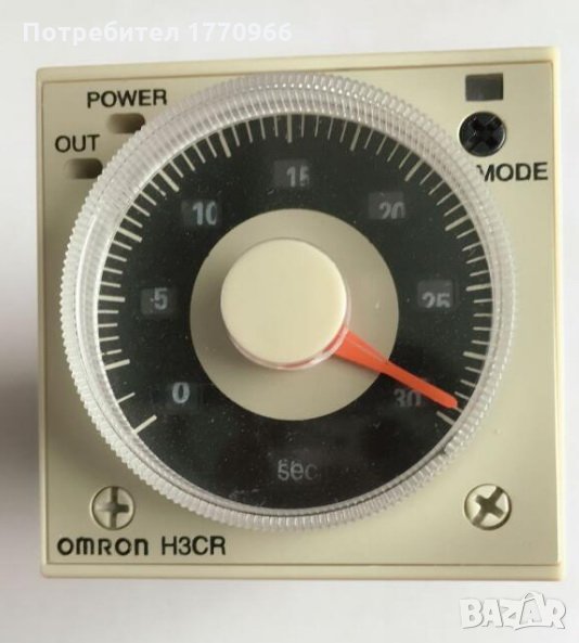 Реле за време от 1.2 секунди до 300 часа , снимка 1