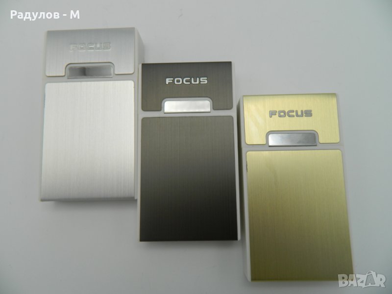  Кутия за цигари с магнит PVC Focus - 039 / 6397, снимка 1