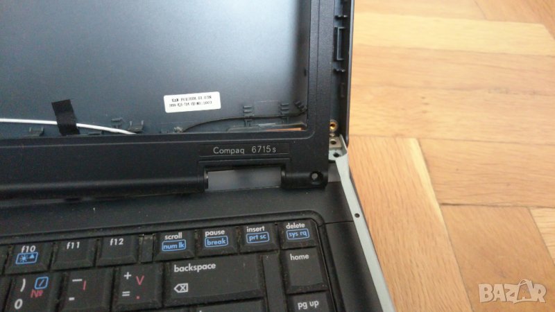 Продавам лаптоп HP 6715s на части, снимка 1