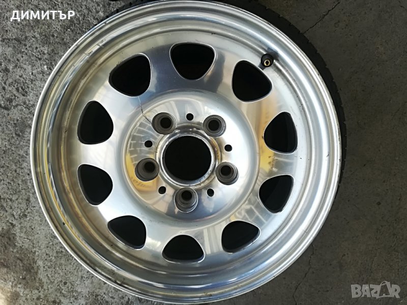 1бр. АЛУМИНИЕВА джанта за BMW 5X120 7J ET47, снимка 1