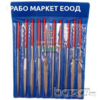 Комплект 10бр. пили с различна форма за метал. Дължина - 16см., снимка 1