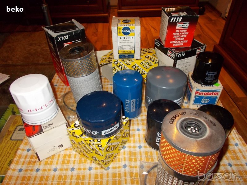 Маслени филтри за разни автомобили, снимка 1