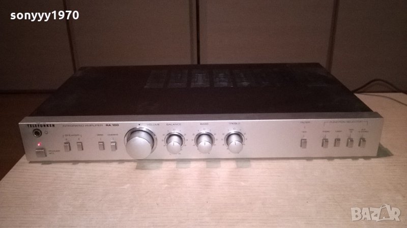 telefunken ra-100 stereo amplifier-внос швеицария, снимка 1