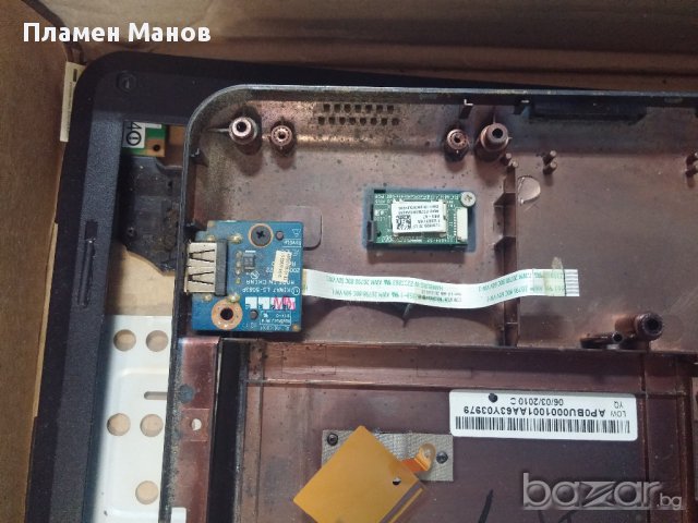 Части - лаптоп  Lenovo G555, снимка 4 - Части за лаптопи - 10783124