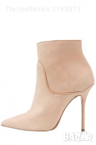 Италиански естествена кожа бежови Mai Piu Senza номер 40, снимка 9 - Дамски боти - 24349084