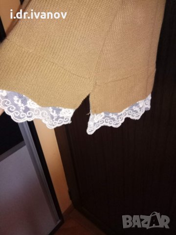 нова блуза с дантела , снимка 3 - Блузи с дълъг ръкав и пуловери - 24576317