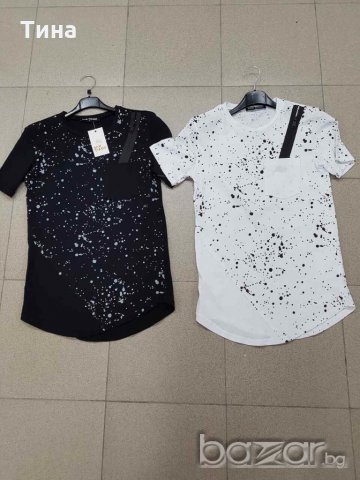 Модерна тениска с цип, снимка 1