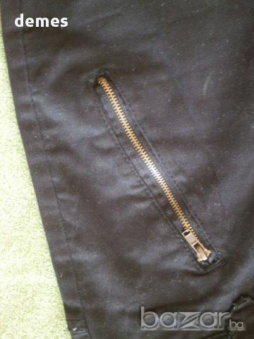 Дамски черни слим дънки KAFFE, размер 28 , снимка 5 - Дънки - 15421011