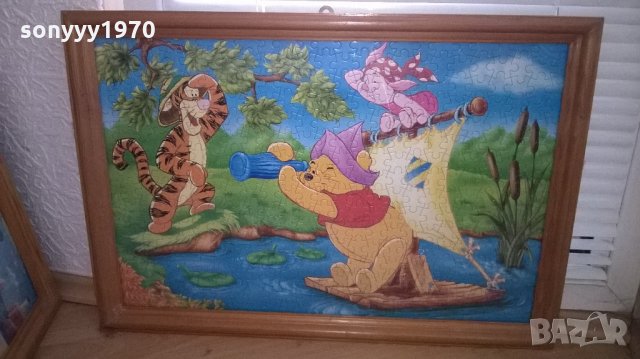 пъзел с дървена рамка и стъкло-65х45см, снимка 9 - Колекции - 22092699